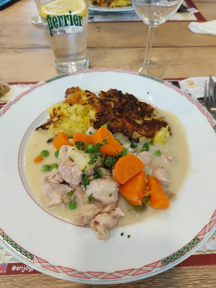 Blanquette de Dinde Et Roesti